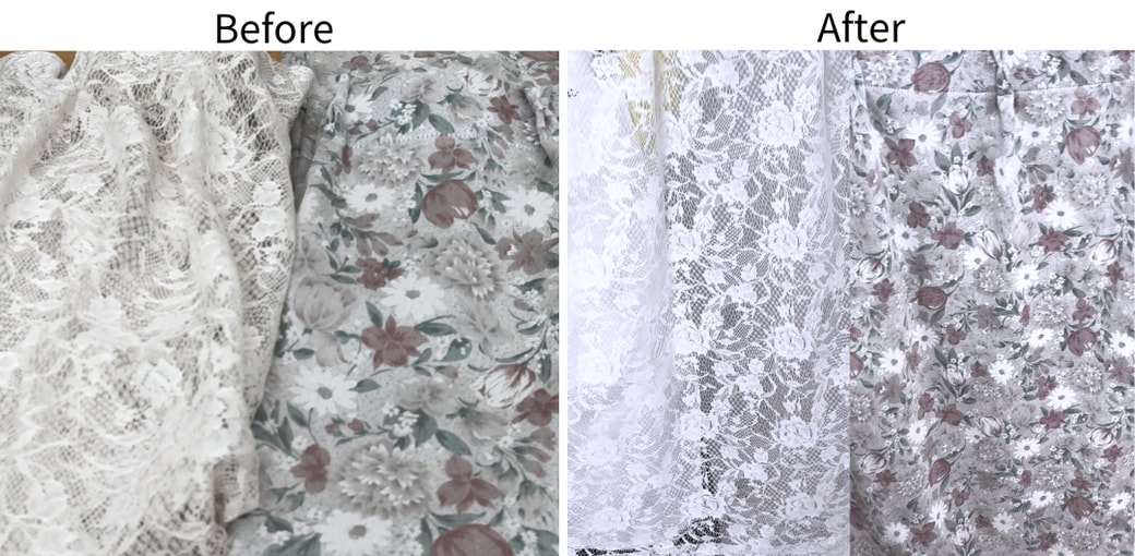 カーテンのBefore/After