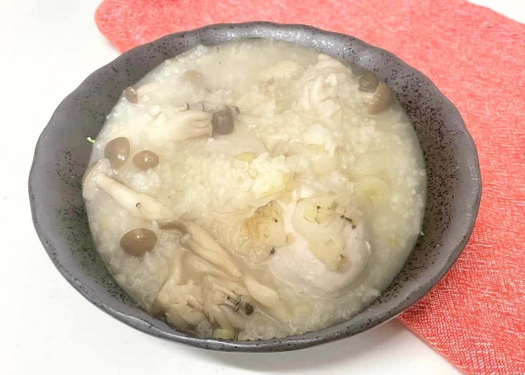 鶏むね肉ときのこの塩煮