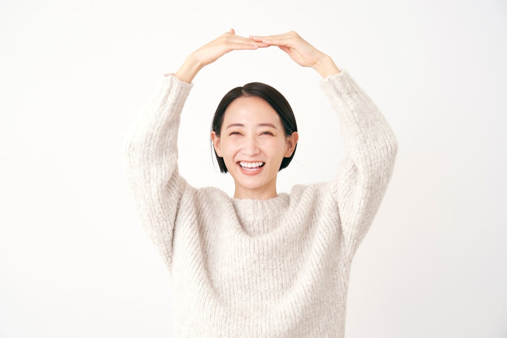 機嫌のよい女性