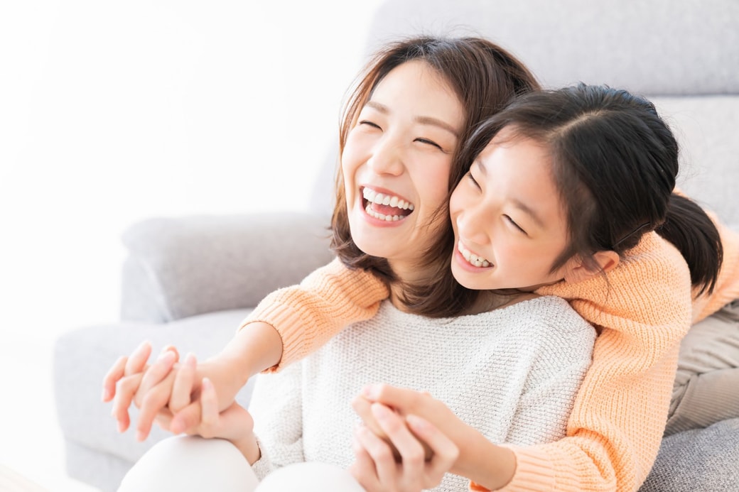 仲のよい親子