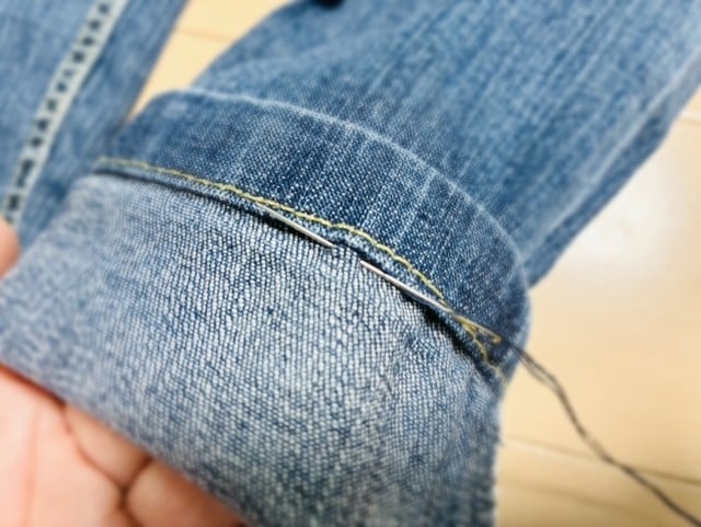 裾上げ