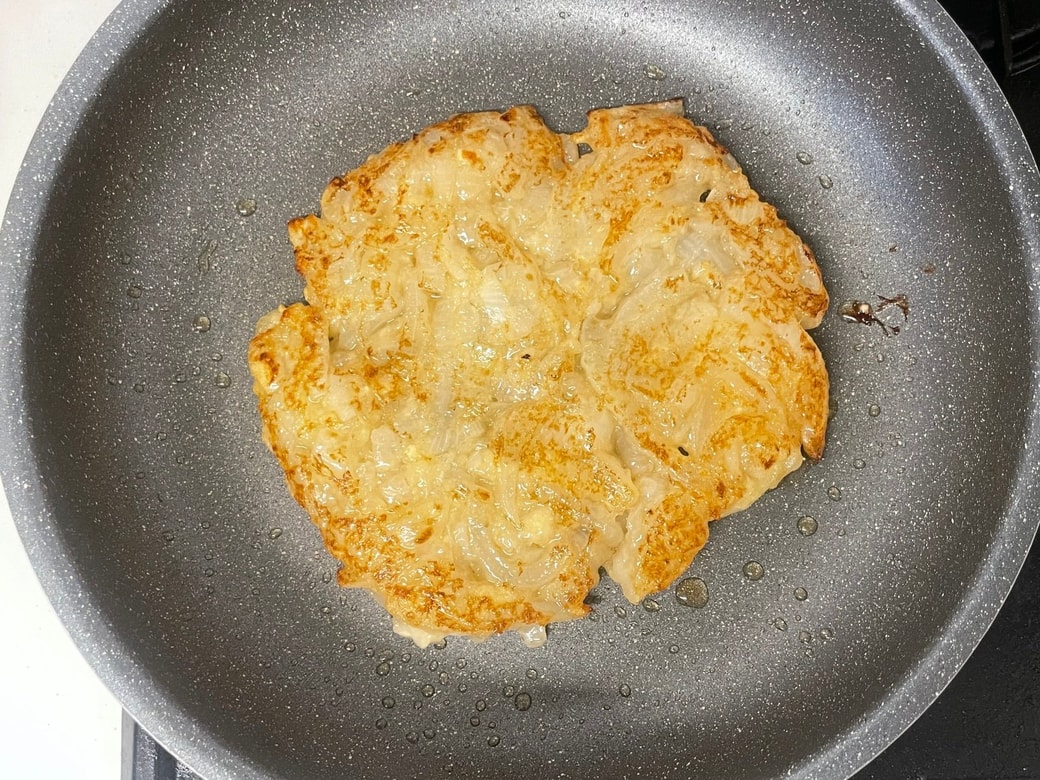 新玉ねぎのチヂミ