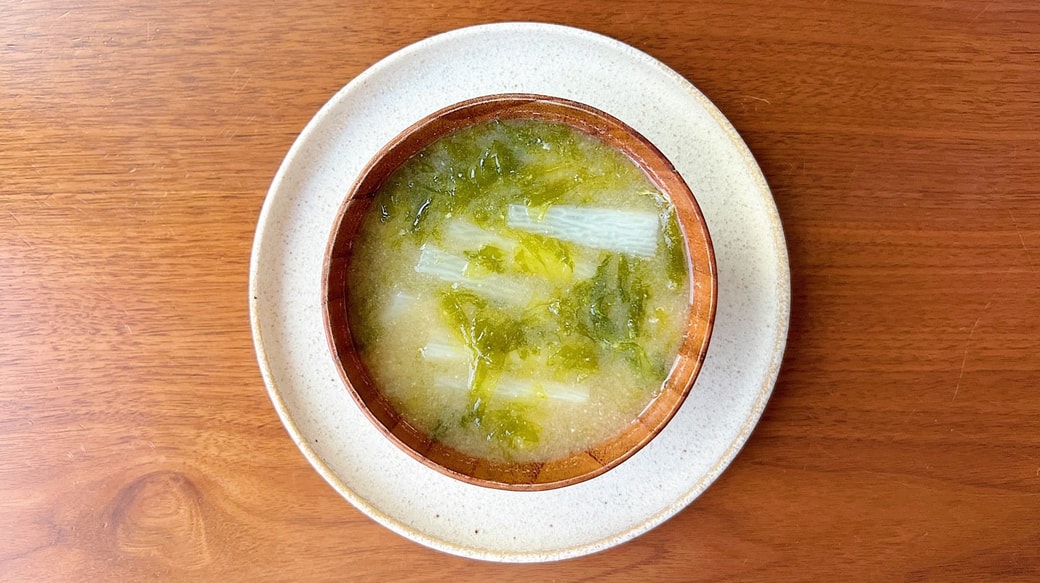 長芋みそ汁