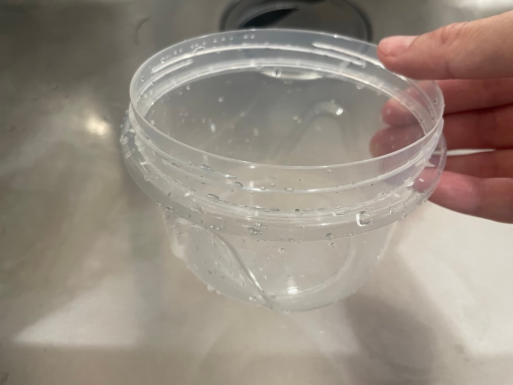 【after】重曹でスッキリ！普通に洗うよりも油汚れが落ちる