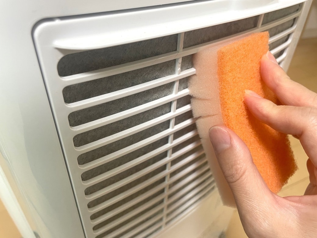 フィルターの溝にぴったり