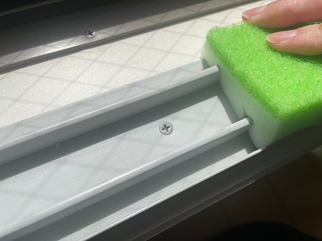 サッシ掃除にぴったり