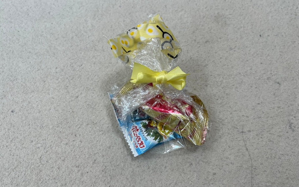 その2.フリル付きの巾着袋