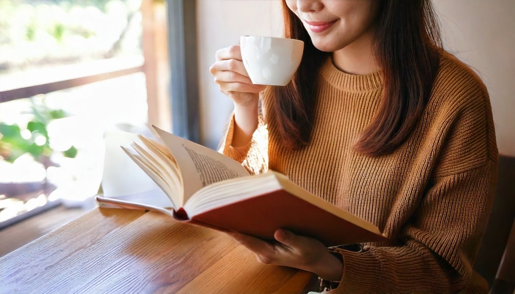 本を読む人