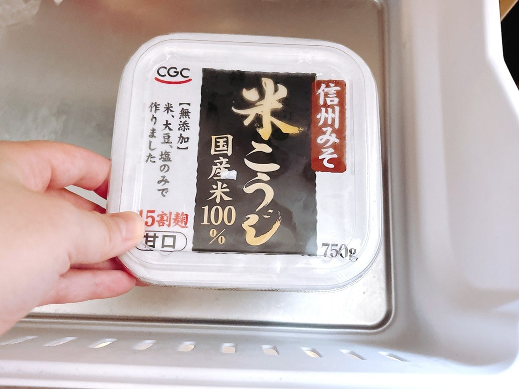 みそは冷凍保存で長持ちする