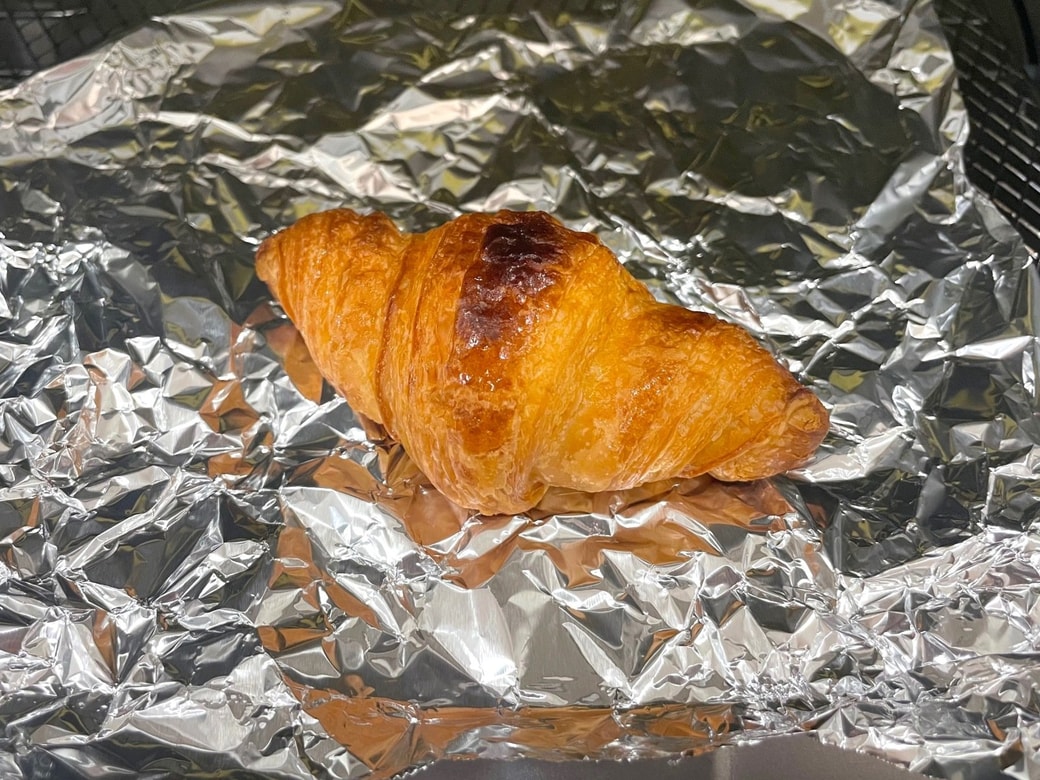 トースターで焼くと焦げやすいクロワッサン