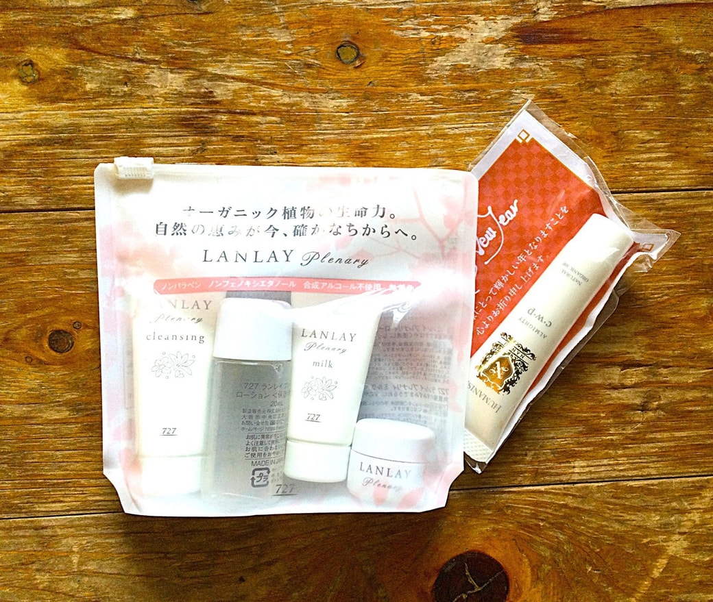 シャンプーの試供品