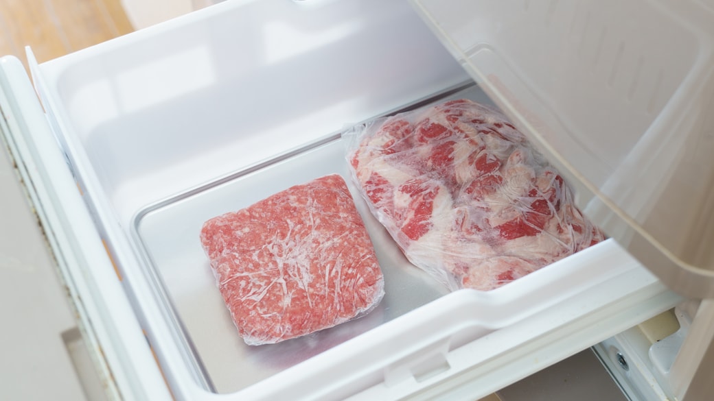 肉の冷凍保存