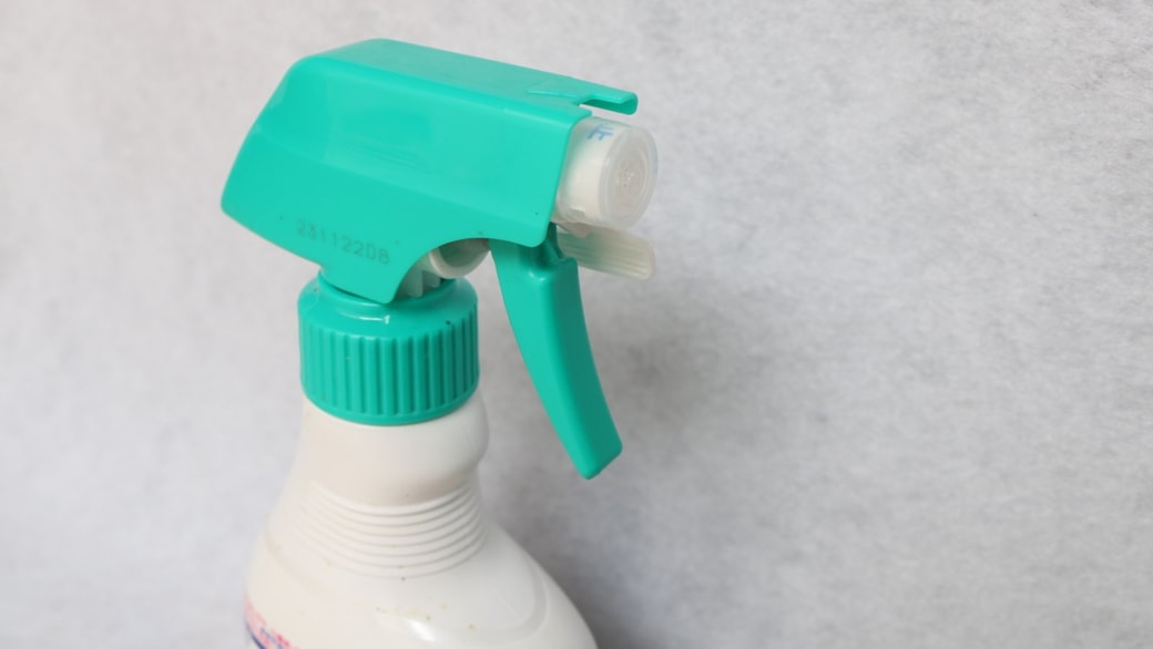 漂白剤で洗う
