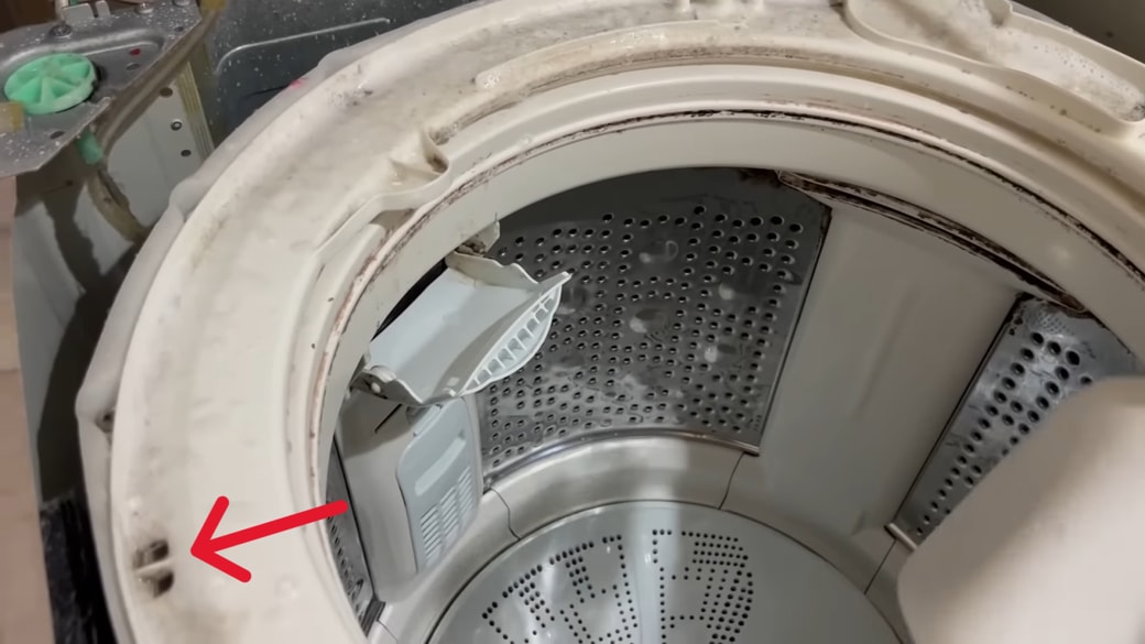 洗濯機の入り口