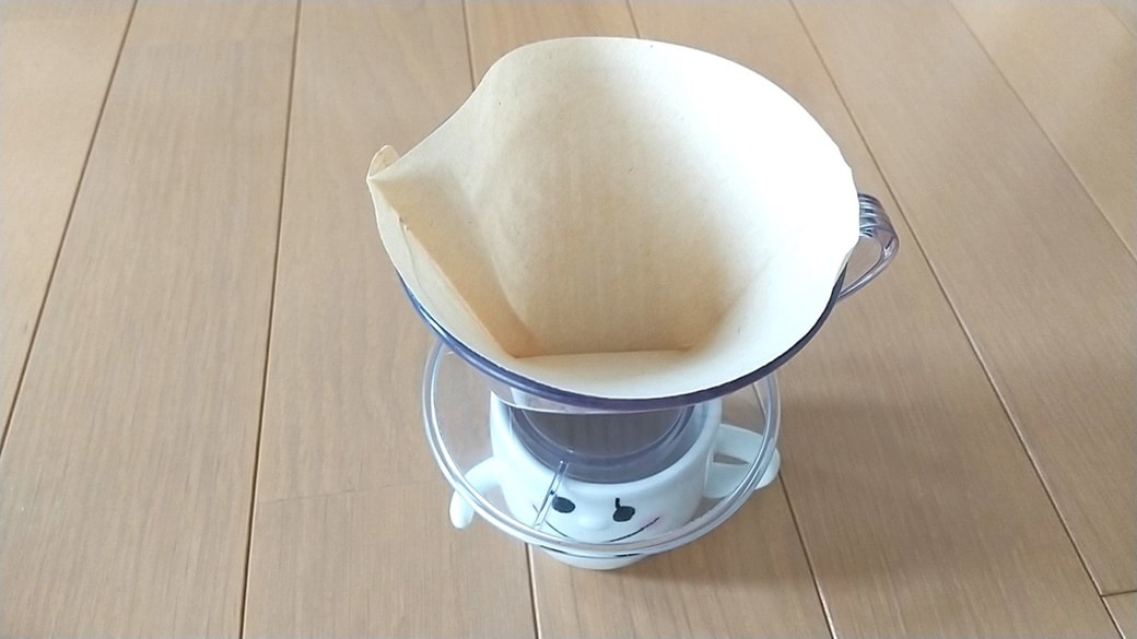 フィルターをセット