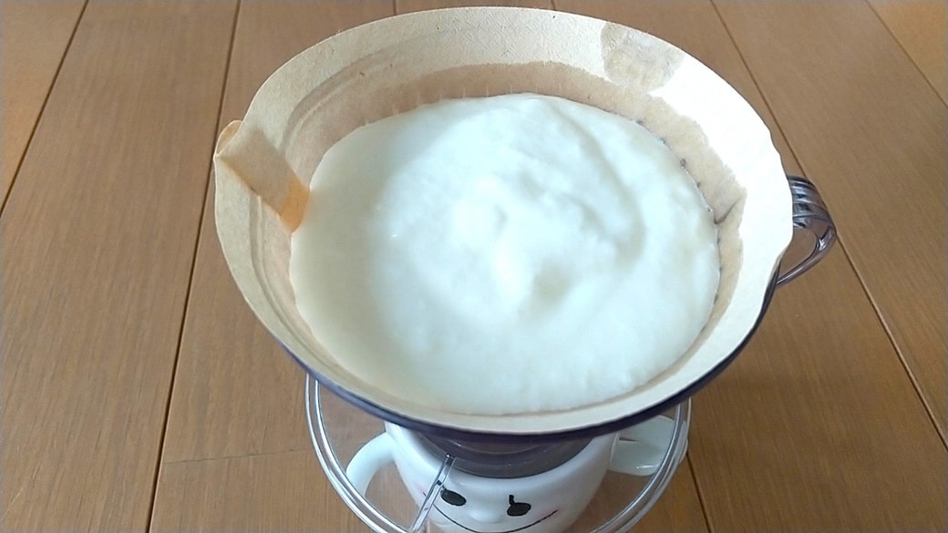 ヨーグルトを入れる