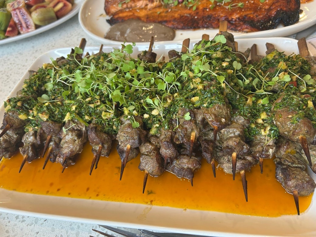 ラム肉の料理