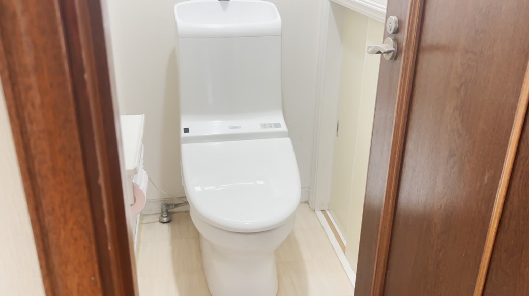 清潔なトイレに