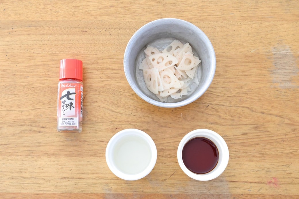 「れんこんの七味おにぎり」