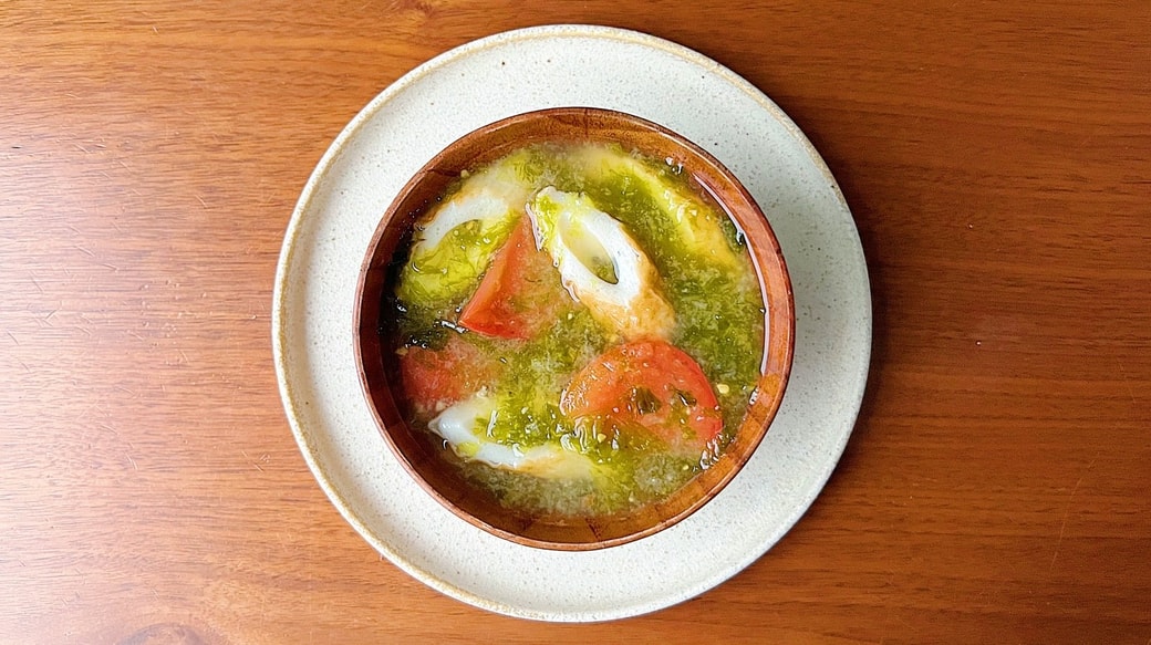 トマトみそ汁