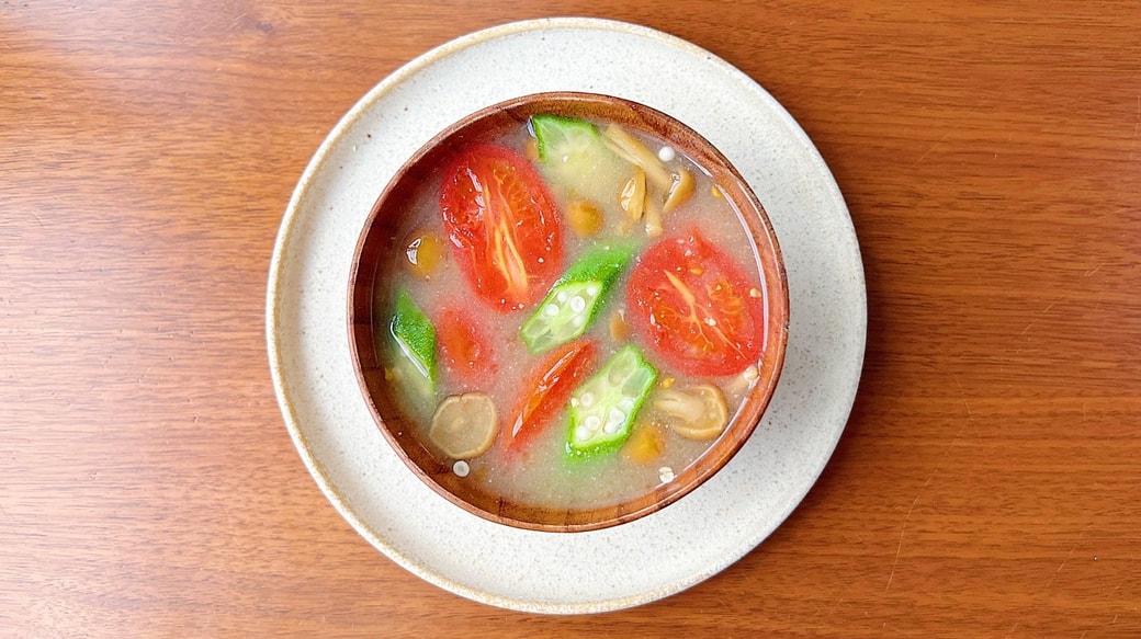 トマトみそ汁