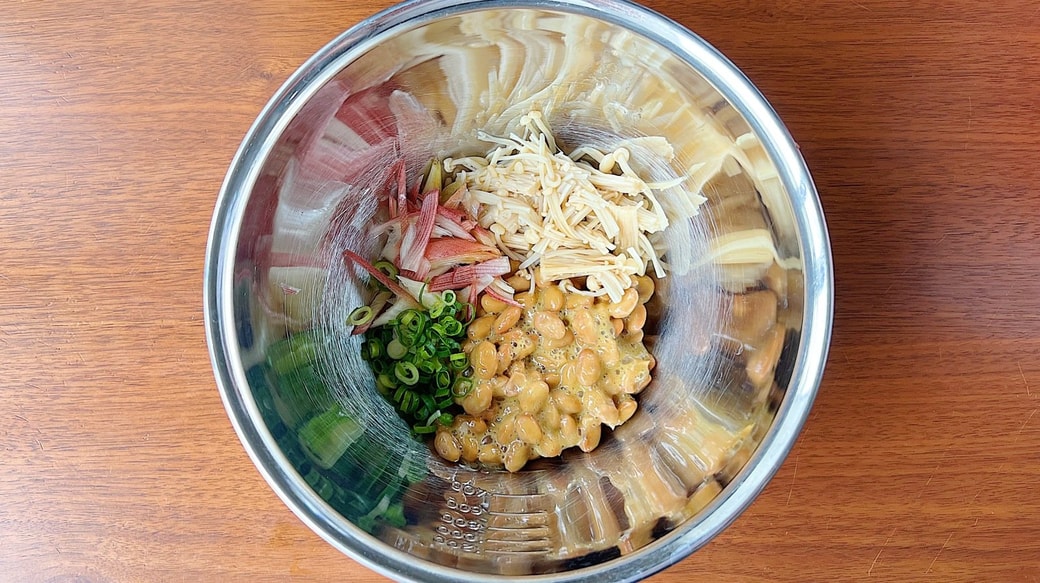 ボウルであわせる