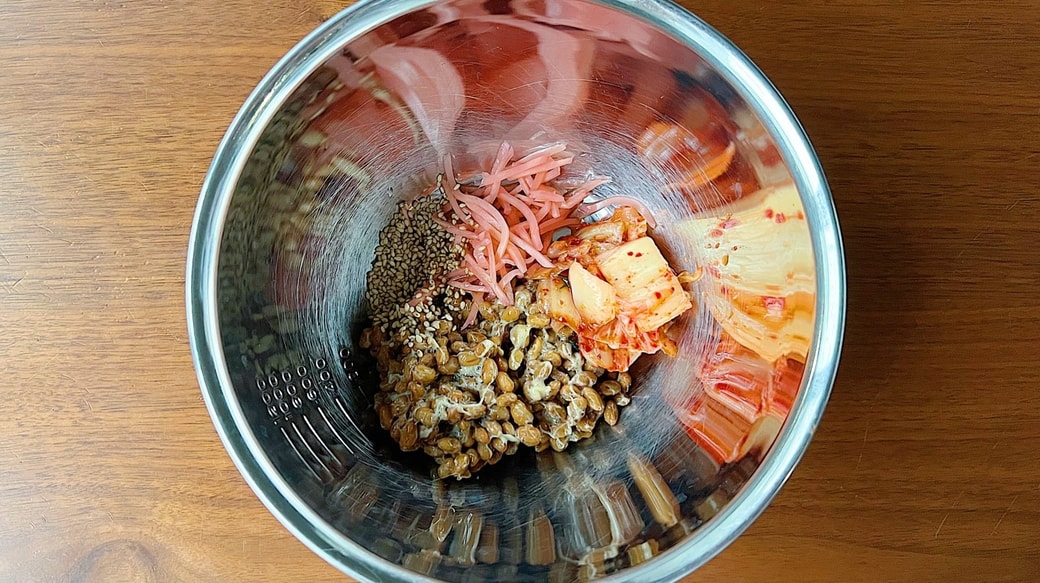 ボウルで合わせる