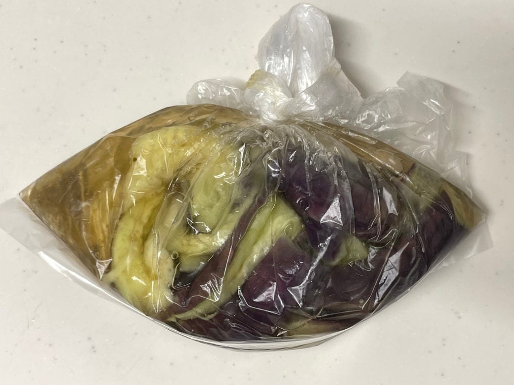 ナスの和風だし漬け