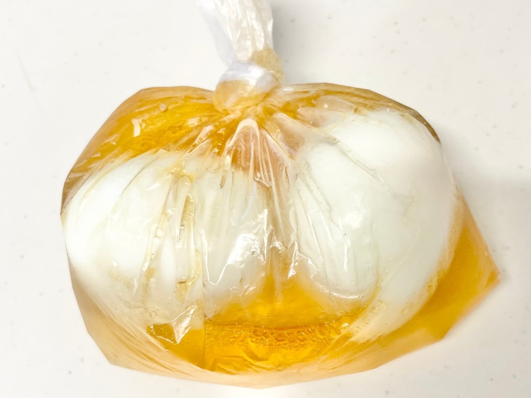 ゴマ油香る白だし味玉