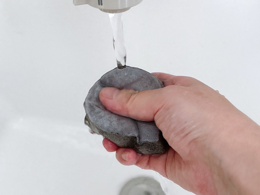 使い終わったら水洗い