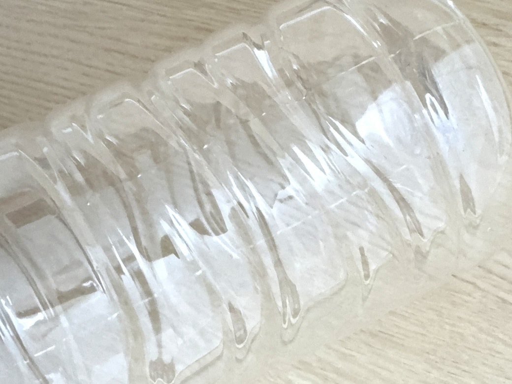 水滴がなくなったペットボトル