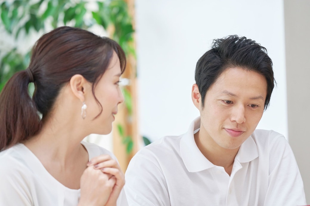 夫婦で話し合う