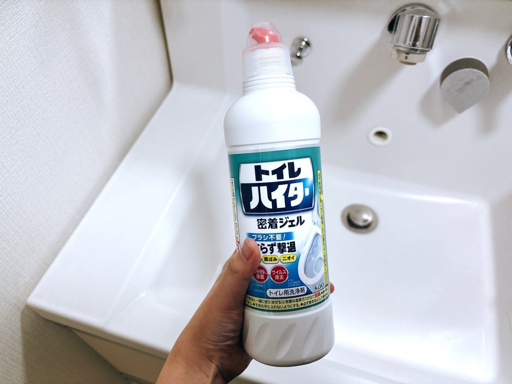 掃除に使うトイレハイター
