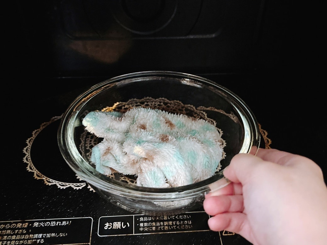 電子レンジで温める