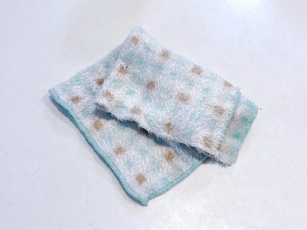 使い終わったふきん