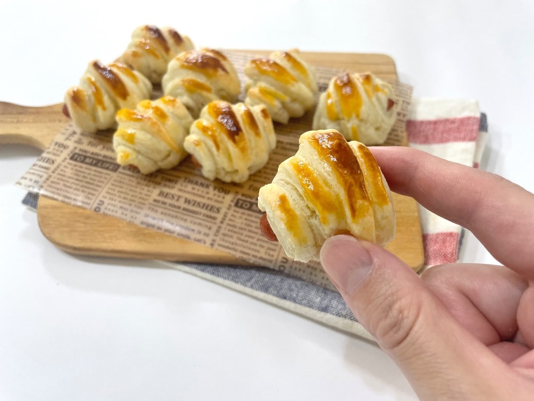 焼き色がついたら完成