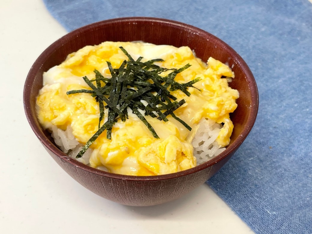 だしチーたまご丼