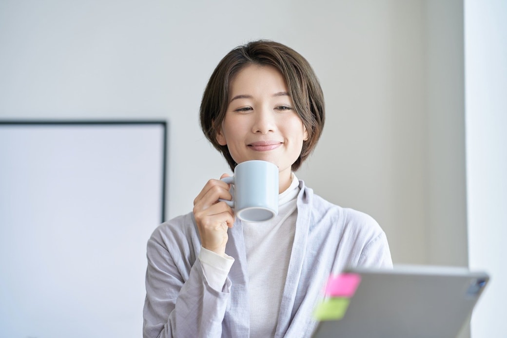 コーヒーでリラックスタイム