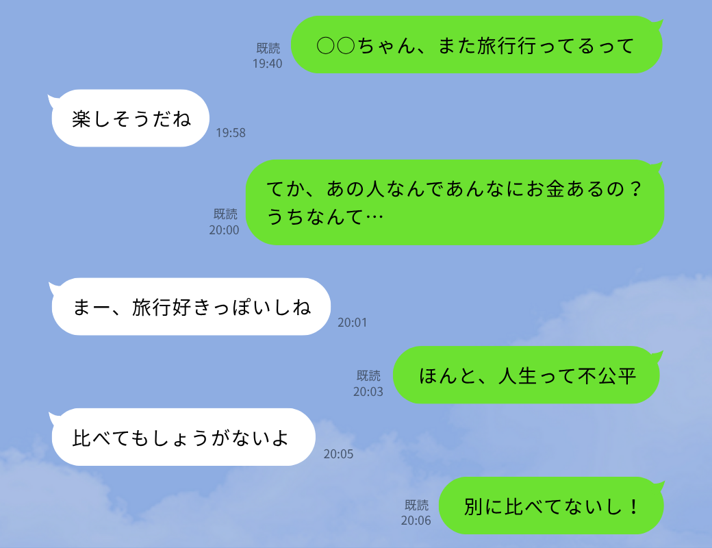 夫婦の会話