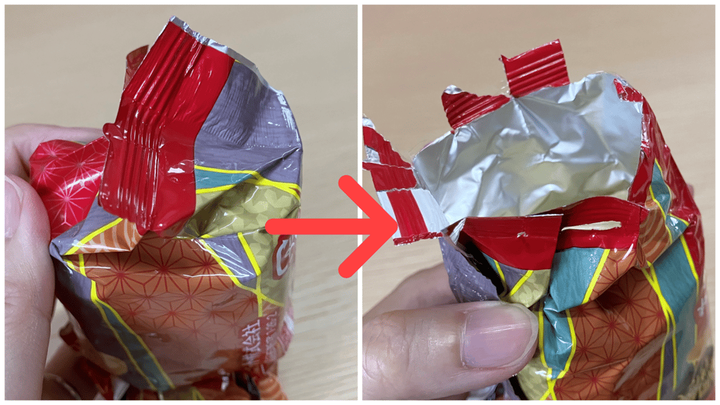 チップスターの別の割き方