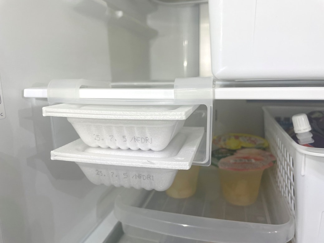 納豆パック2個収納できる