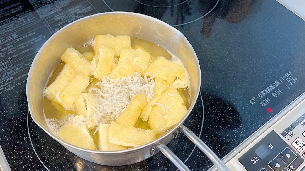 しらすと油揚げ