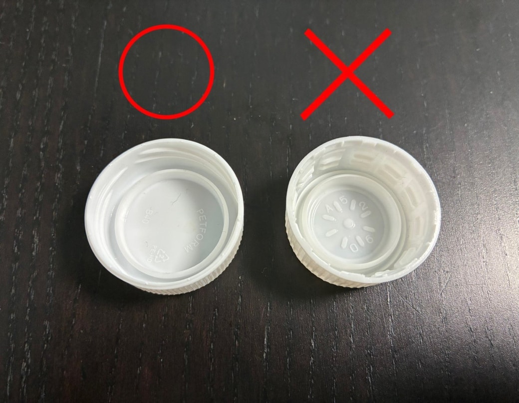 ペットボトルのフタ