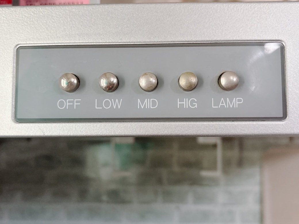 換気扇のスイッチ