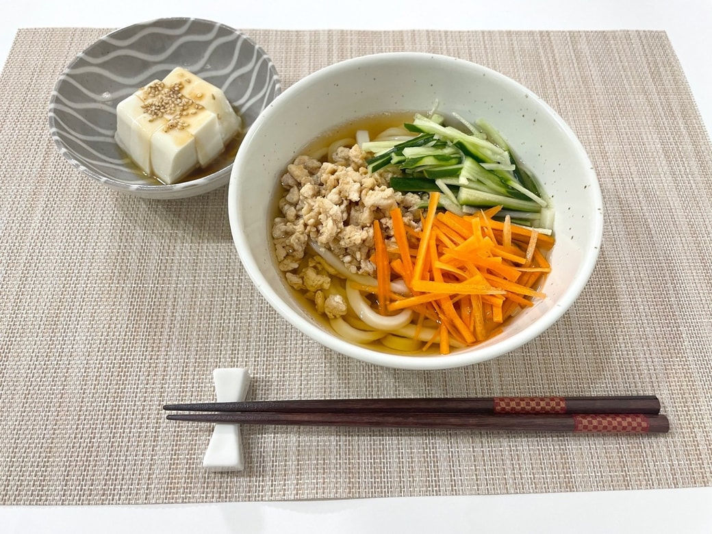 冷やしうどんプレート