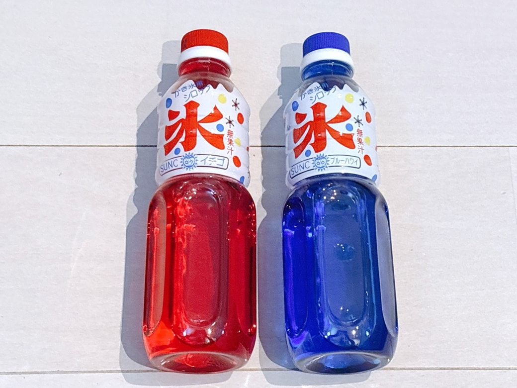 かき氷のシロップ
