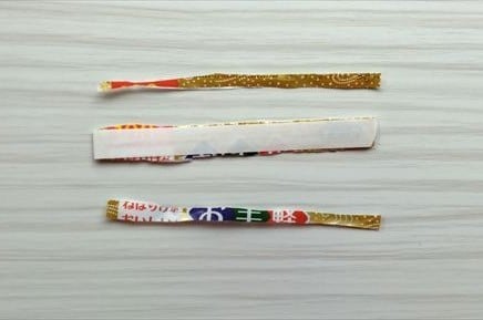 余分な部分を切り取る。