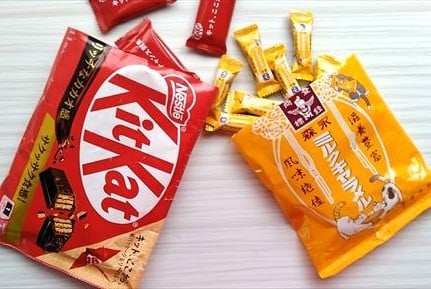 ばらけてしまうお菓子。