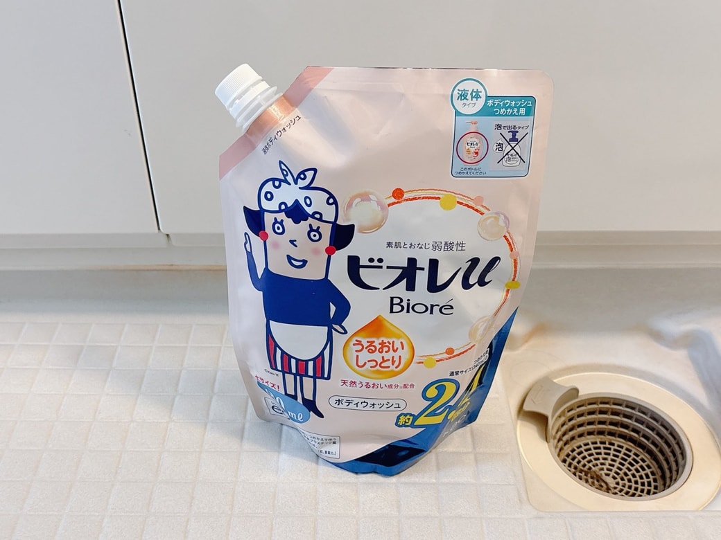 排水口掃除に使うハンドソープ