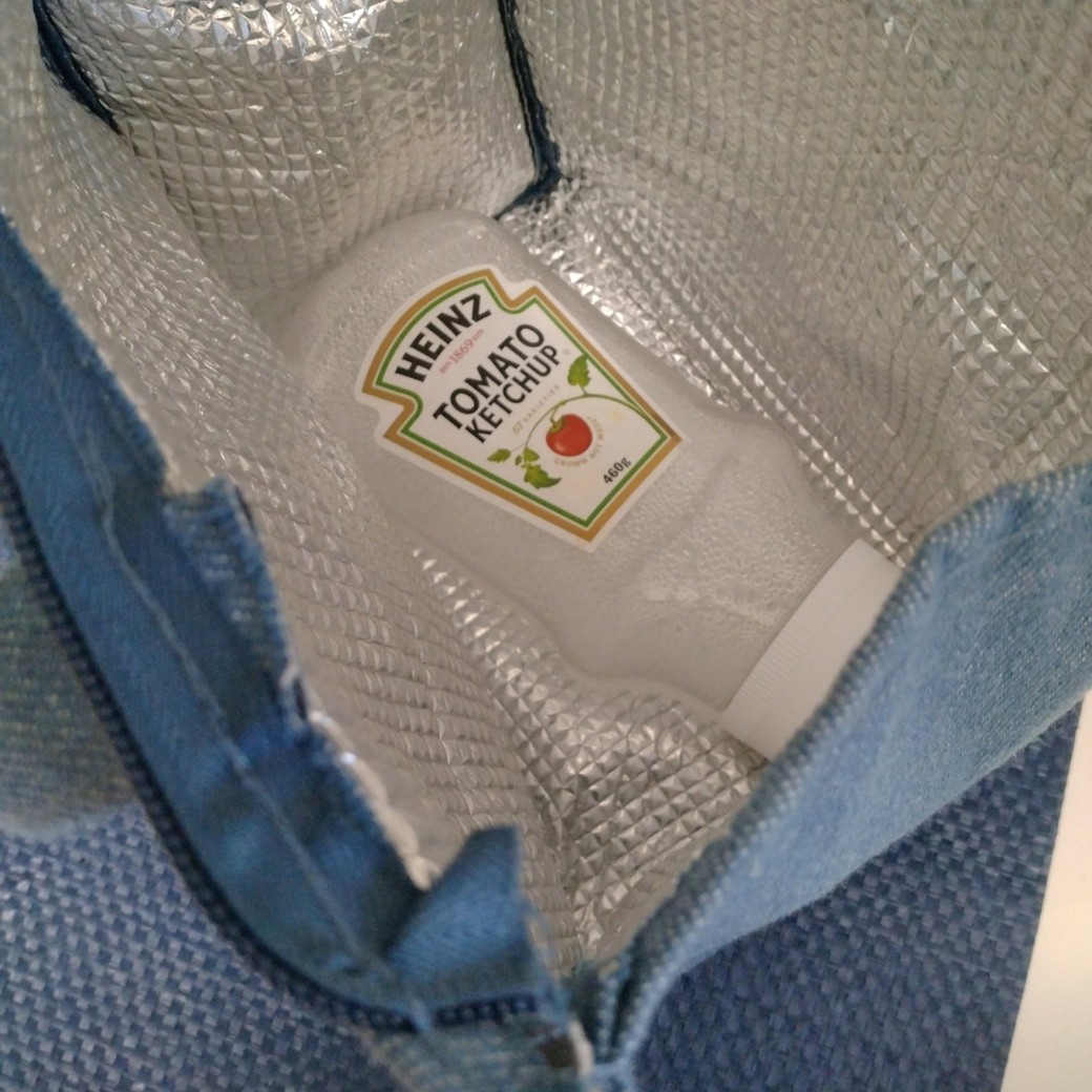 ちょうどいいサイズの保冷剤になる！